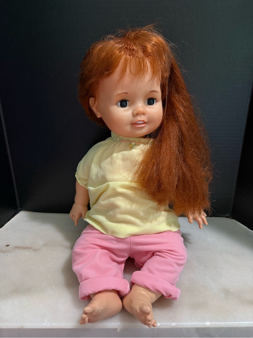 1972 Baby Crissy doll made by the Ideal Toy Corporation Hair grows Works!